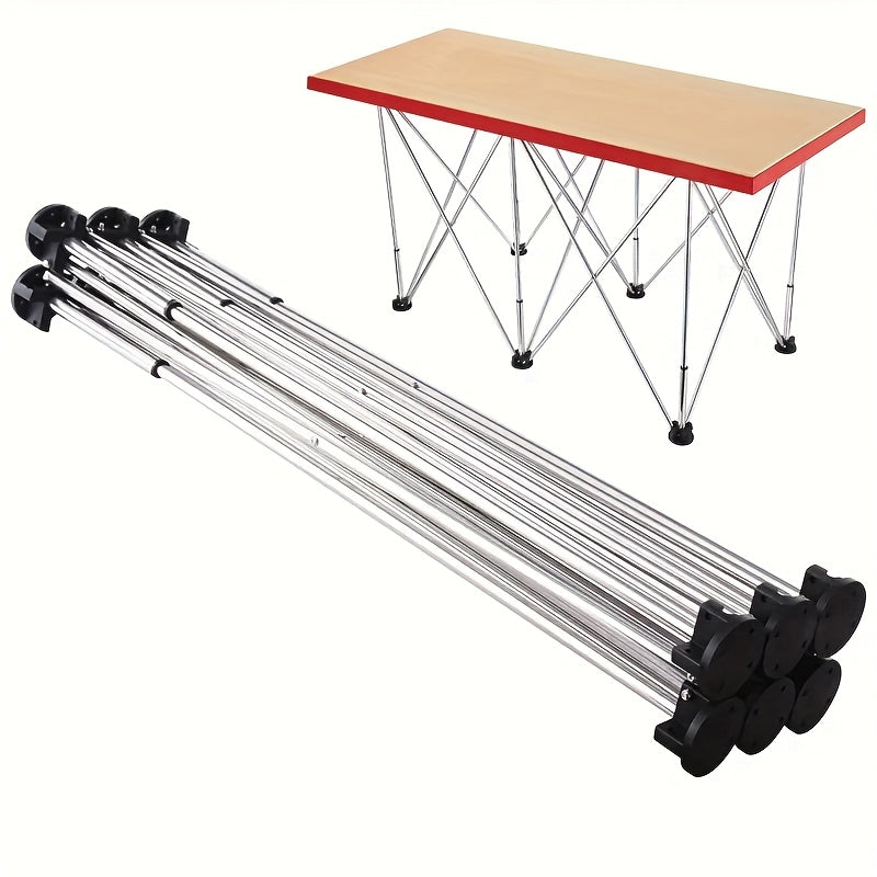 NNETM 6-Leg Outdoor Workbench with Carry Bag-0