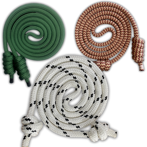 3 Flow Ropes Pack : 800 grams 18 mm + 550 grams 14 mm + 440 grams 12 mm