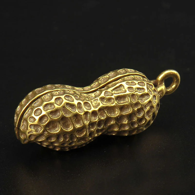 NNEOBA Brass Creative Gifts Peanut Kernels-3
