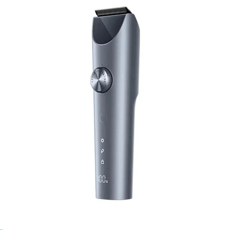 NNEOBA Upgraded Wireless Hair Clipper & Electric Shaver Professional Barber Cutter Grey-0