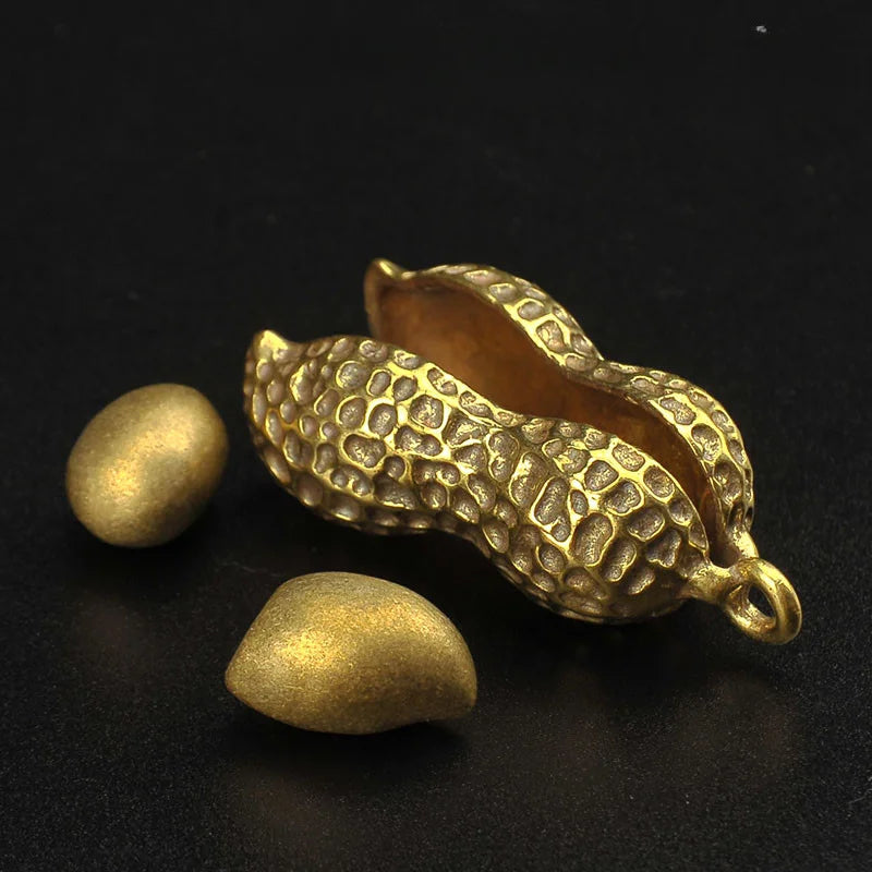 NNEOBA Brass Creative Gifts Peanut Kernels-1