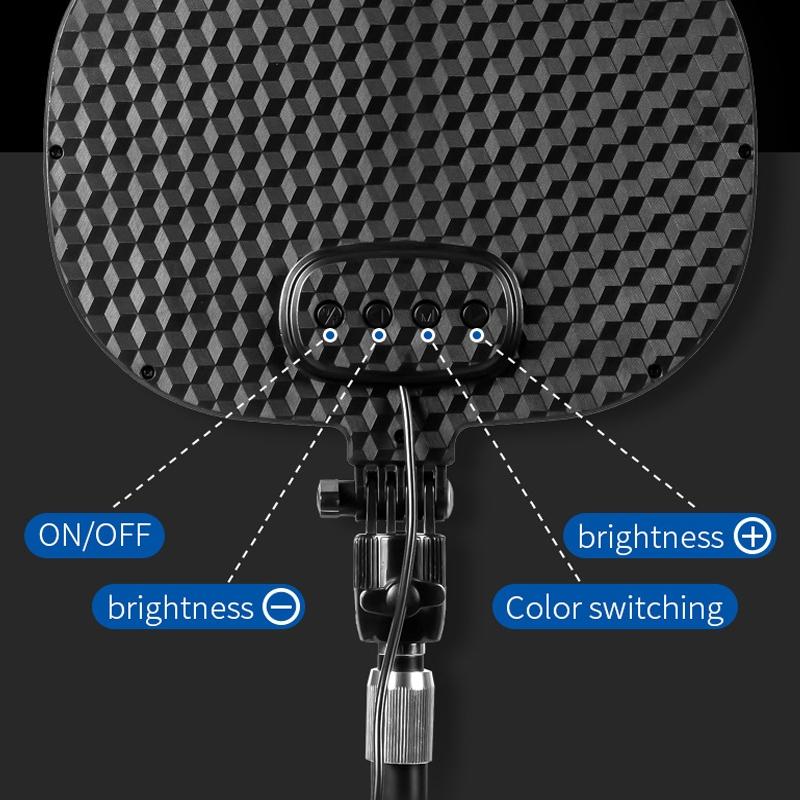 NNEIDS Full Screen Beauty Light - Single Light & Stand For S20 Selfies-3