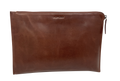 NNEDSZ Futura Mens Document Satchel Office Travel College Bag - Brown-0