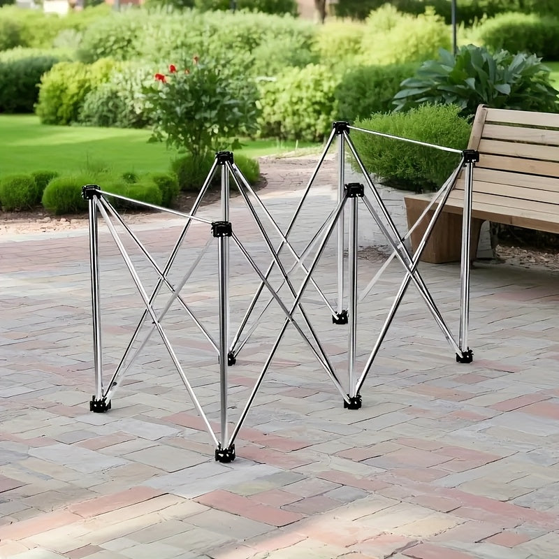 NNETM 6-Leg Outdoor Workbench with Carry Bag-3