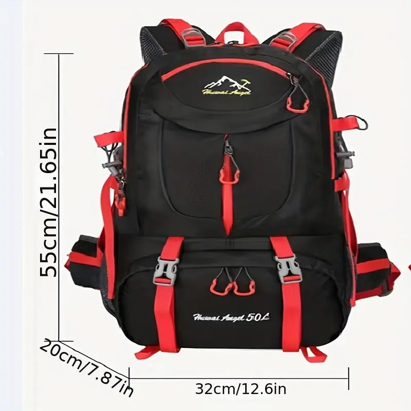 NNETM Climbing Backpack Hard Shell Nylon with Utility Pocket-4