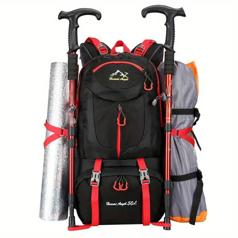 NNETM Climbing Backpack Hard Shell Nylon with Utility Pocket-1